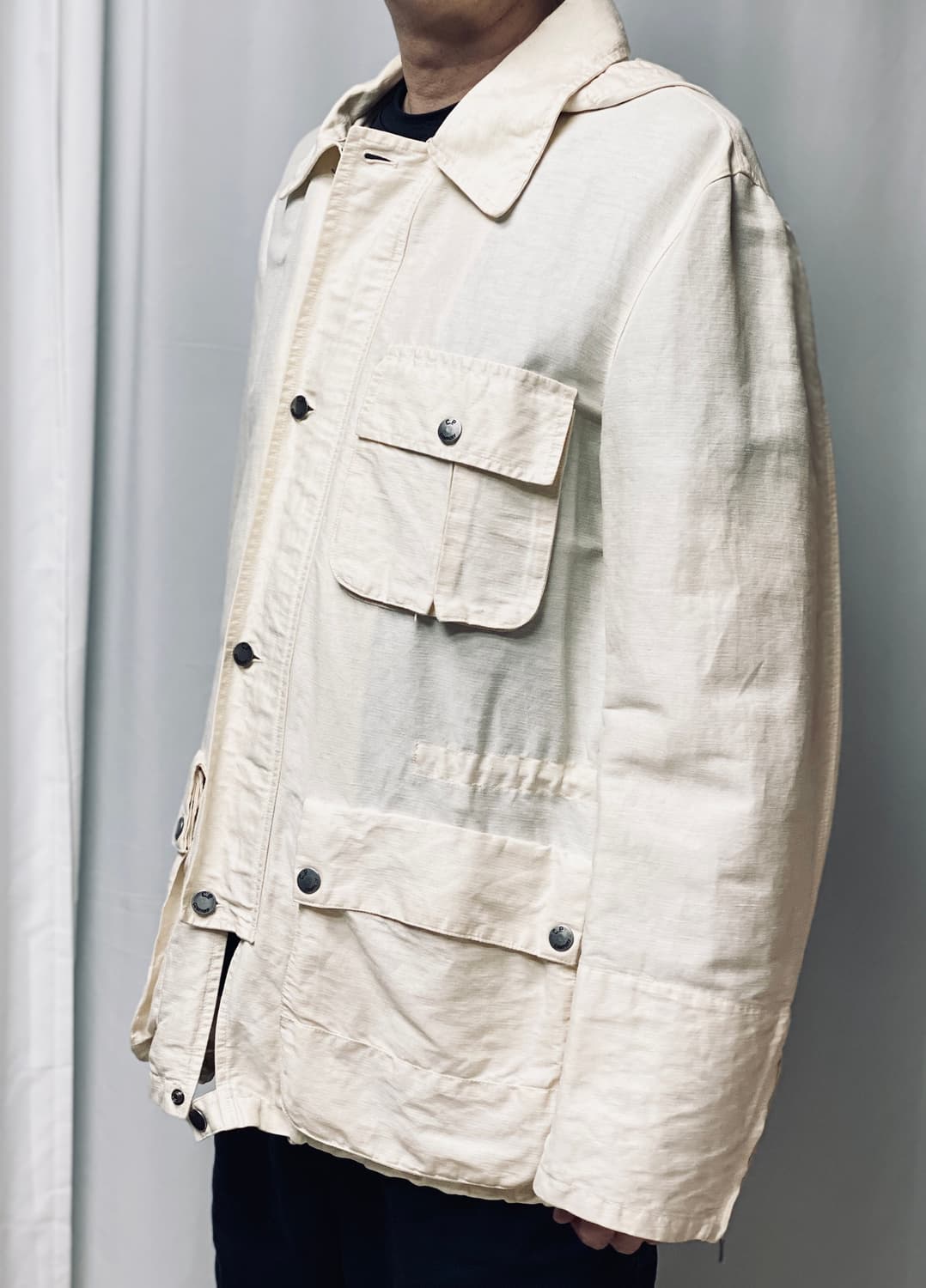 cp컴퍼니 밀레밀리아 고글 린넨 사파리 100사이즈(105사이즈도 가능) 상품이미지1