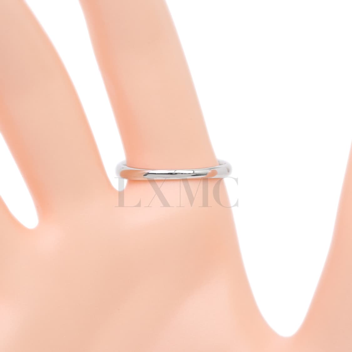 티파니 하모니 라운드 웨딩링 플래티늄 다이아반지 0.18CT 10호 상품이미지9