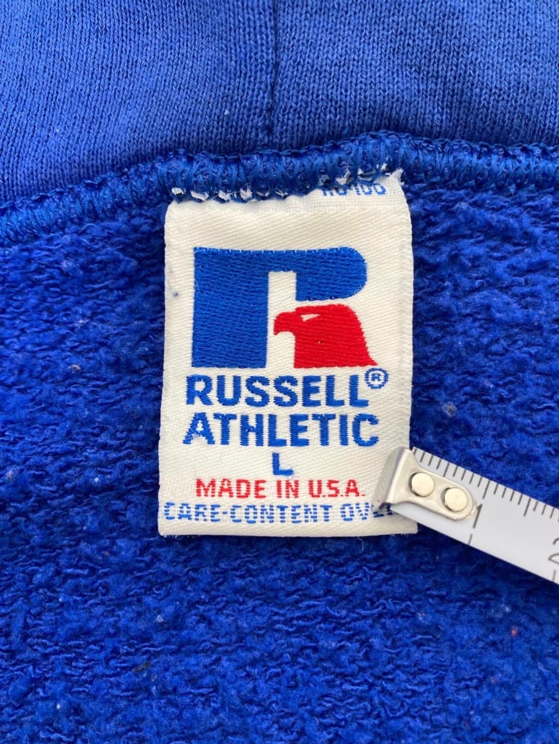 90s Russell Zip Up Hoodie (blue) 상품이미지6