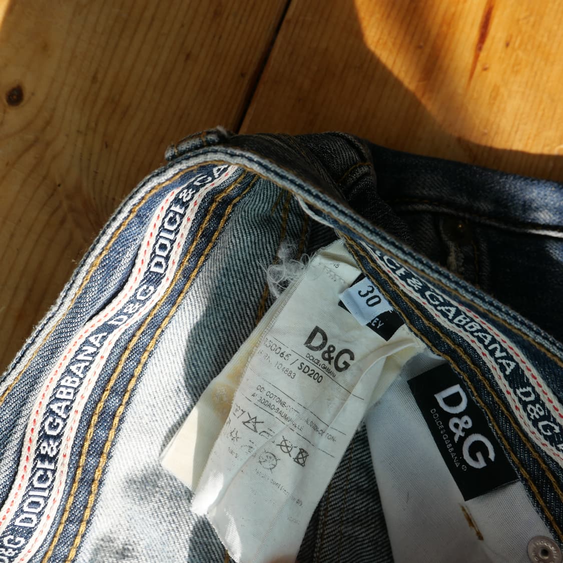 돌체앤가바나 워싱 데님(Power Jeans) 상품이미지7