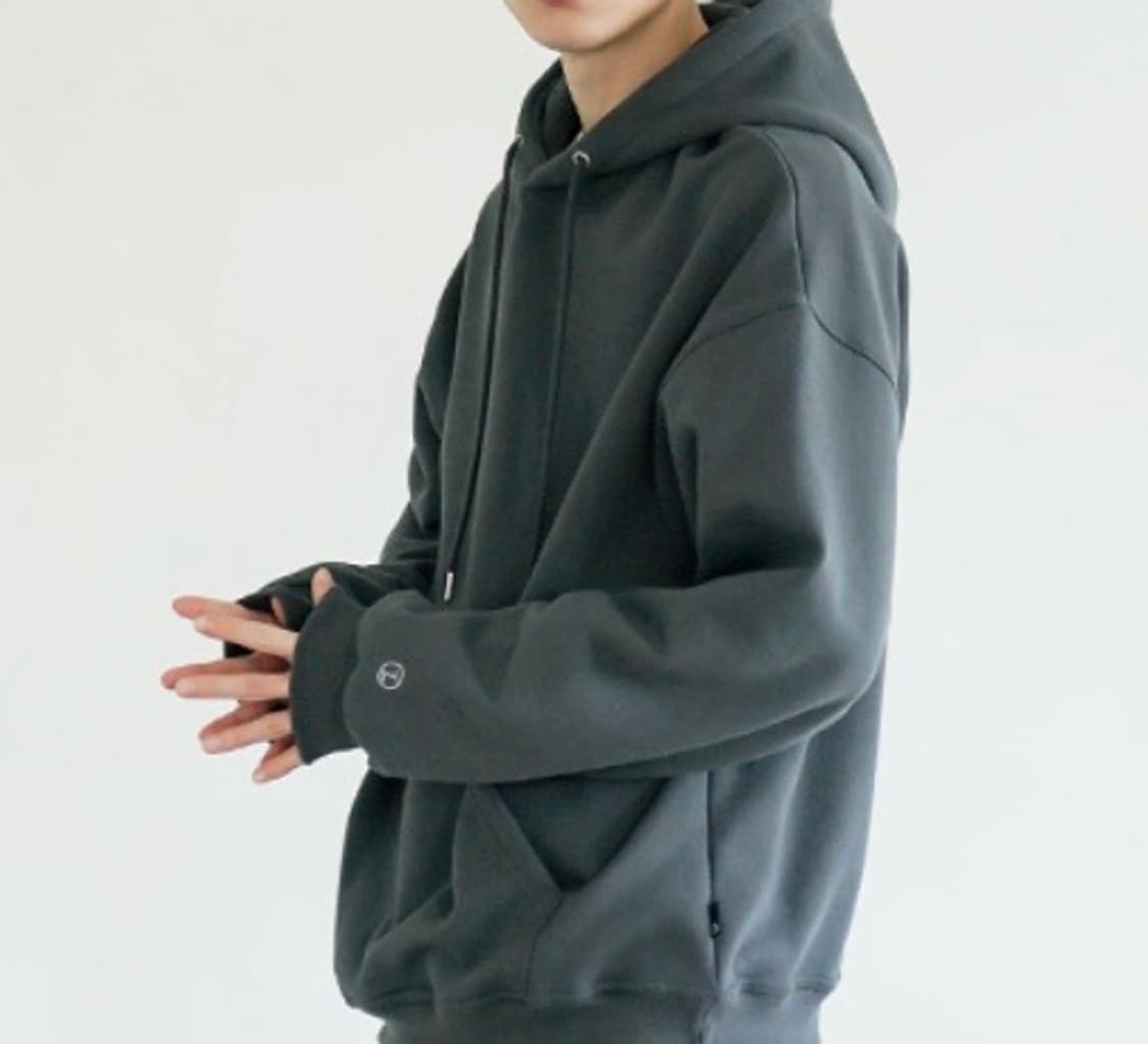 제멋 기모후드 다크그레이 상품이미지1
