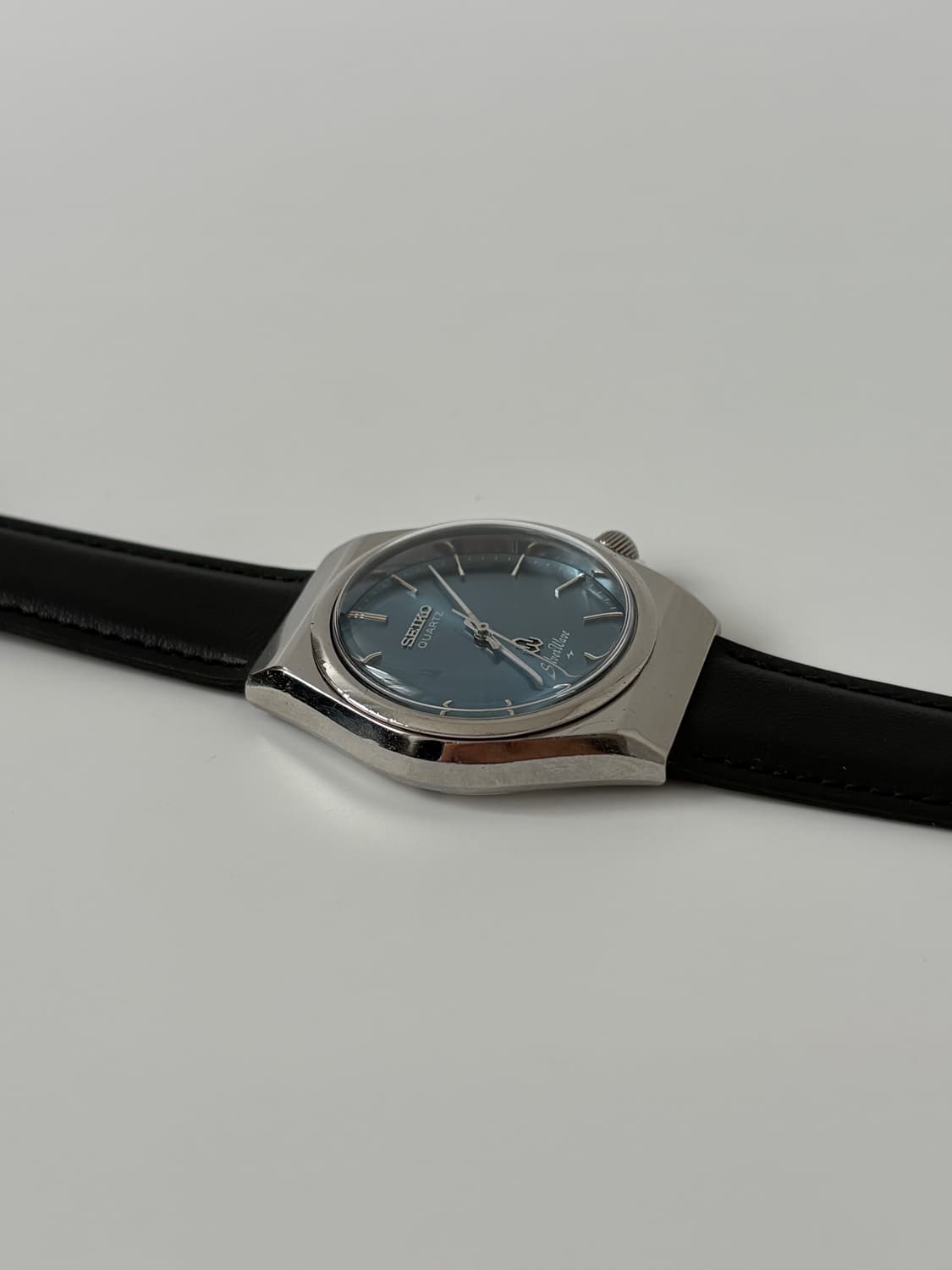 1980s Silverwave Skyblue Dial Quartz 상품이미지7