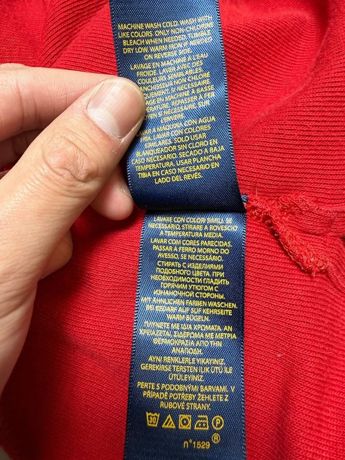 폴로 랄프로렌 하프집 로고 맨투맨 PN9294 상품이미지8