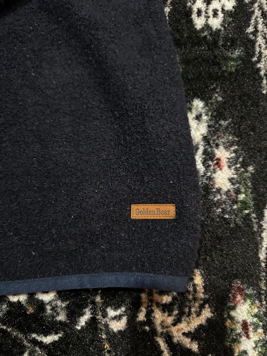 GOLDENBEAR 골든베어 하프집업 버튼 후리스 상품이미지3