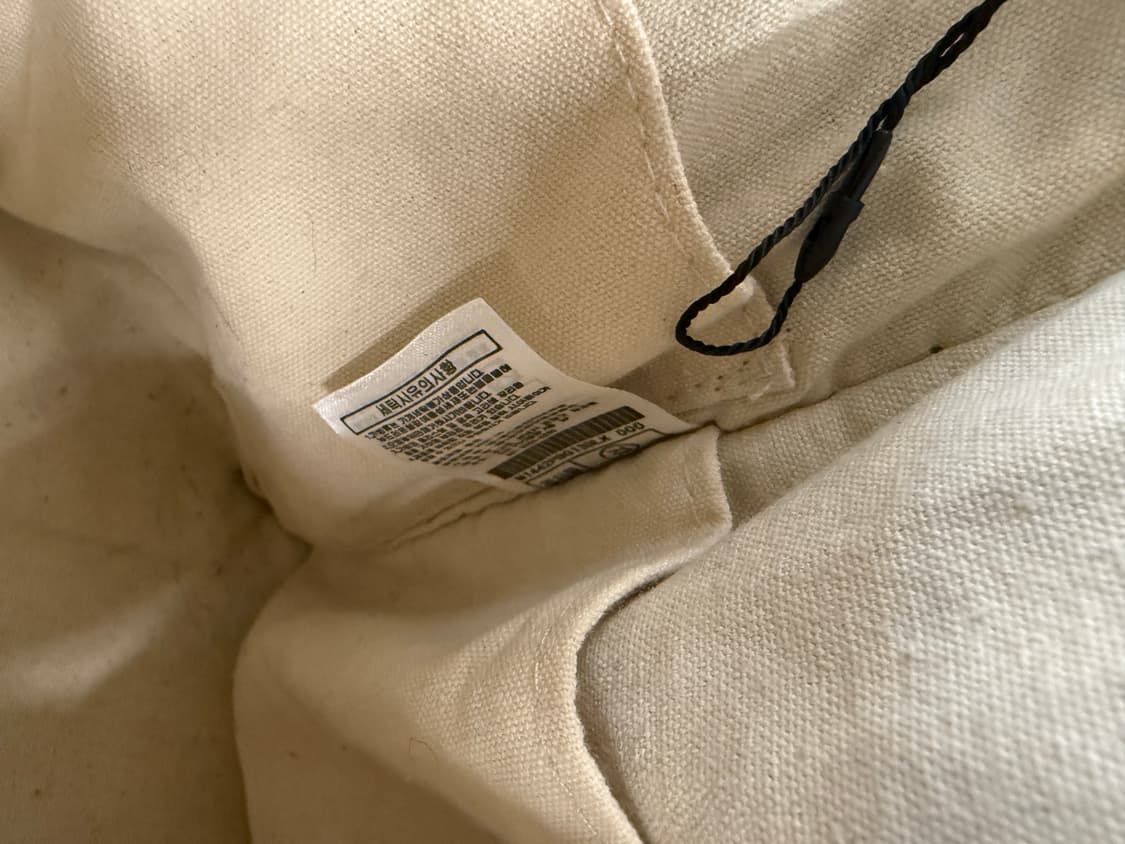 말본 골프 캔버스 버킷 토트백 그린 상품이미지5