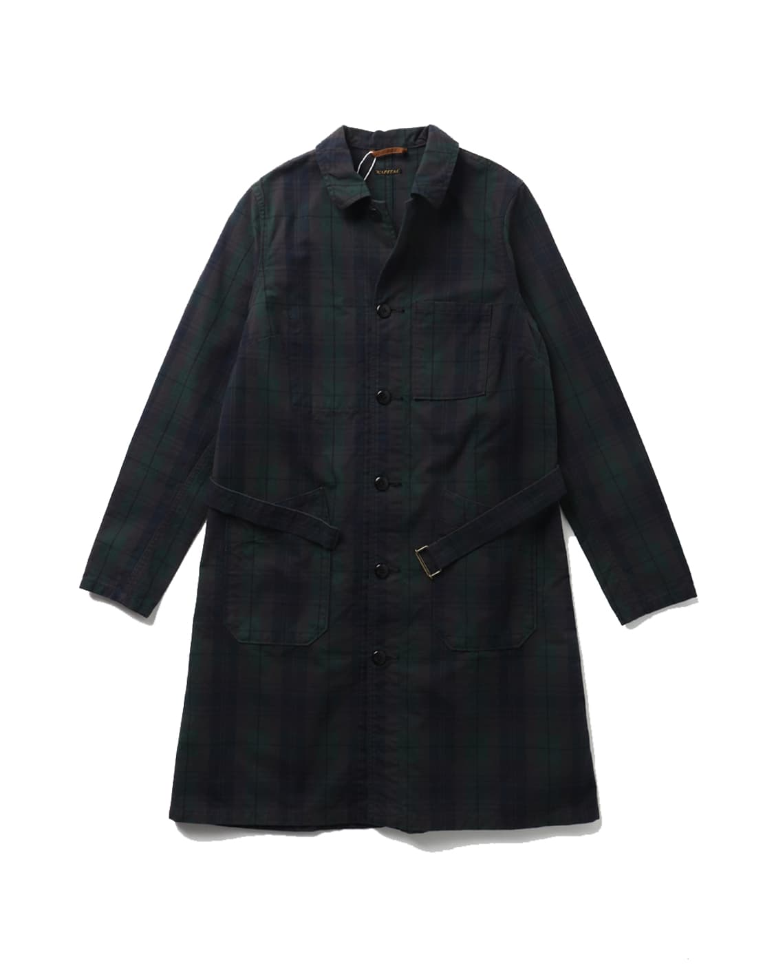KAPITAL Plaid Shop Coat 상품이미지1