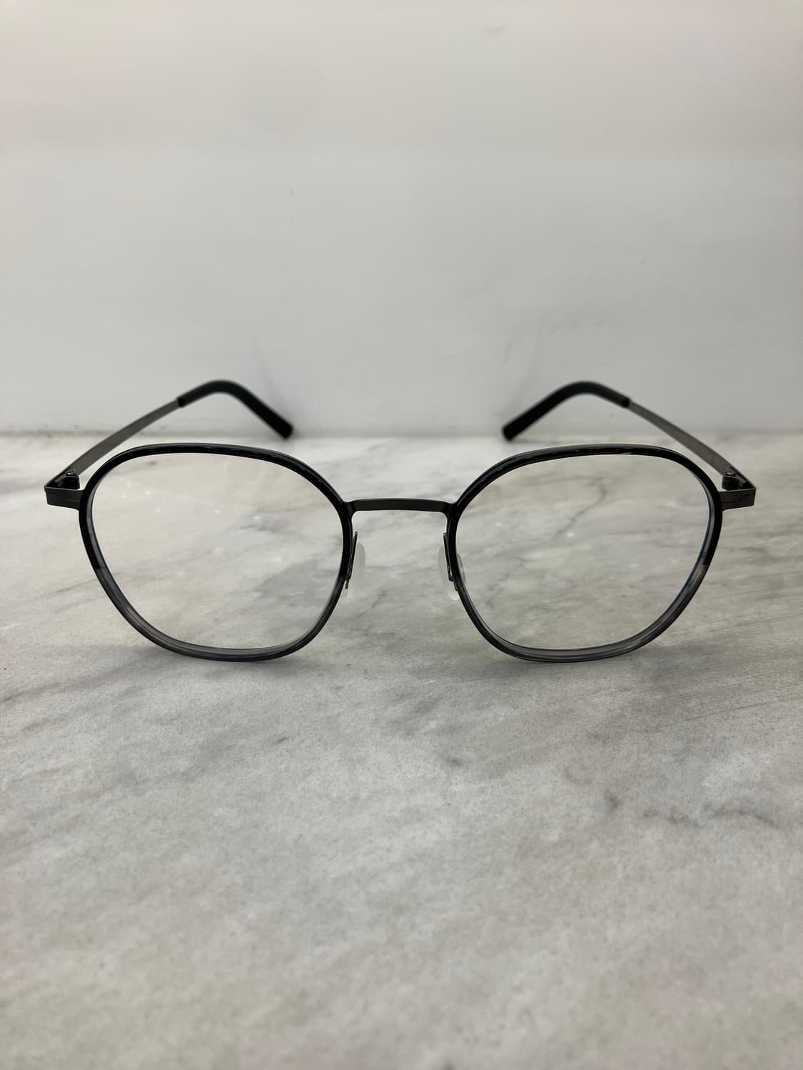 니로 NIRO 딥실버 차콜클리어 솔텍스 웰링턴 메탈테 안경 상품이미지6