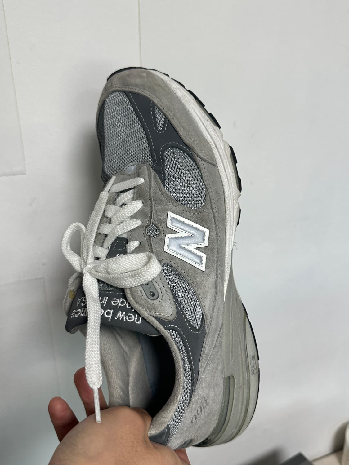 뉴발란스 993 그레이 285(크림 택o) 상품이미지9