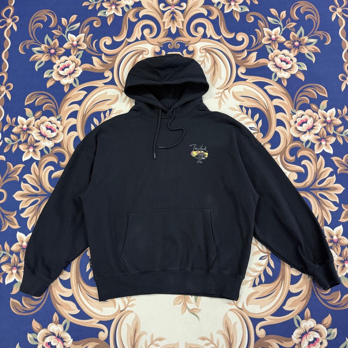 (M)토니 호크 Tony hawk 후루츠 후드티셔츠(블랙) 상품이미지2