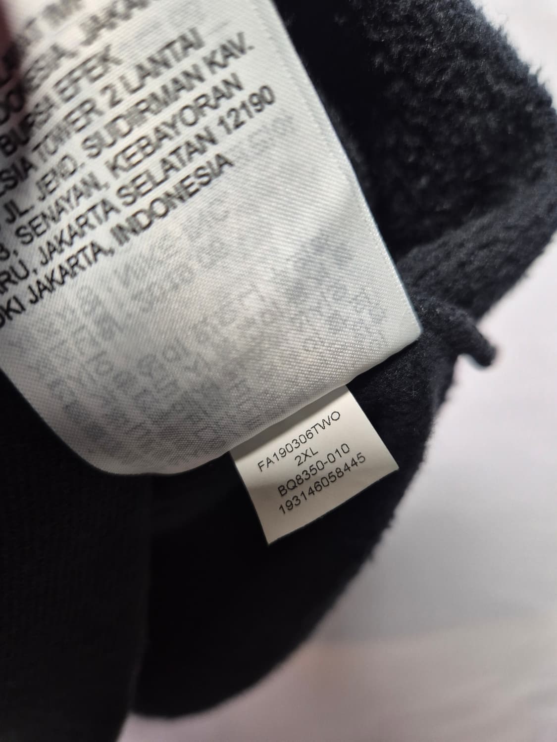 조던 파리 생제르맹 블랙 후드티 XXL사이즈(상태A급) 상품이미지8