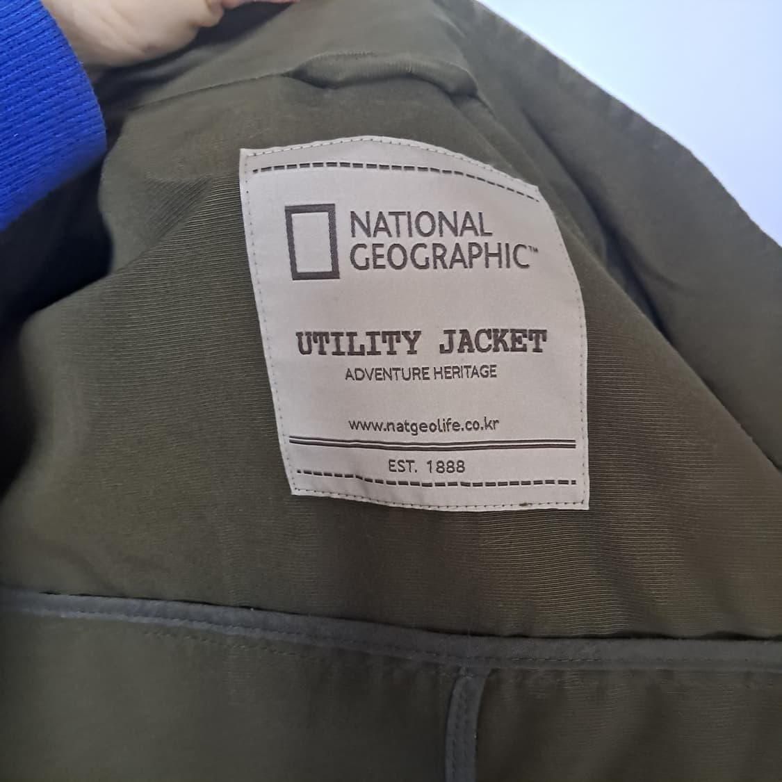 내셔널지오그래픽 유틸리티 자켓  야상XL(상태상급) 상품이미지7