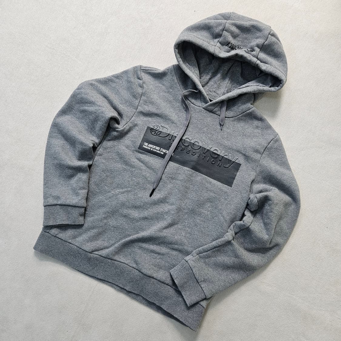 90 디스커버리 여성 빅로고 후드티 0326Y 상품이미지1