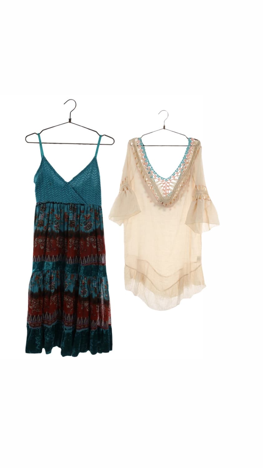 Vintage Bohemian Dress Set 상품이미지1