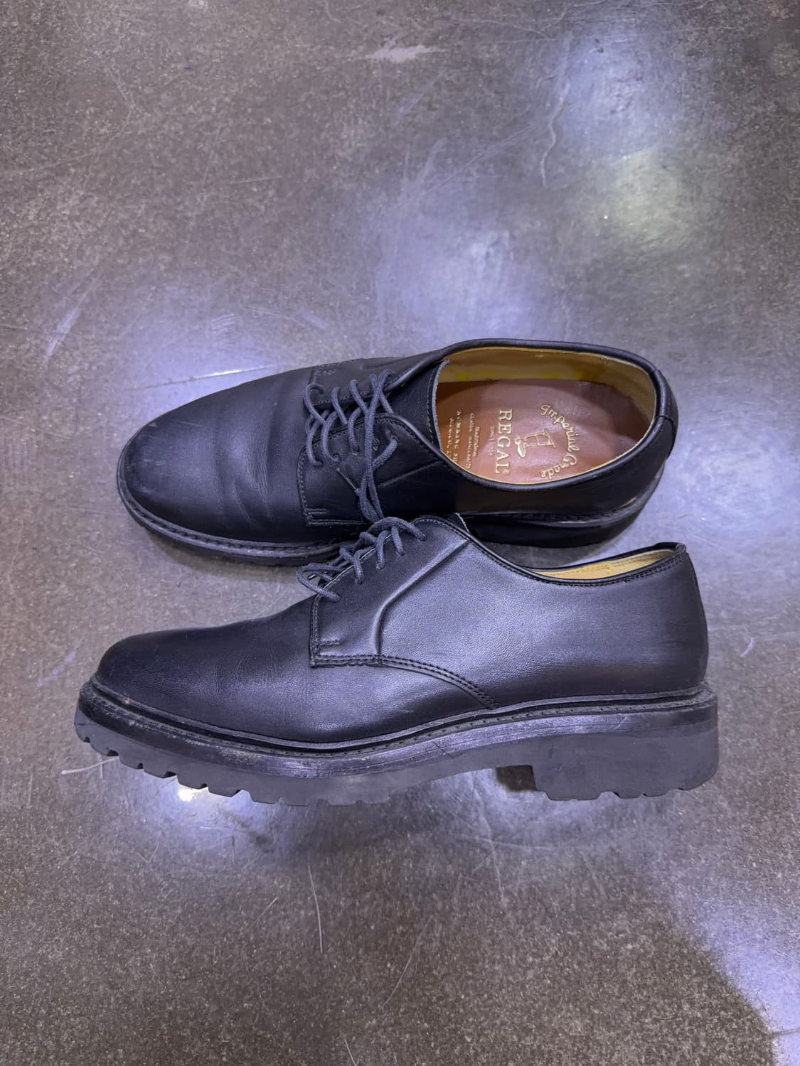 금강 리갈 플레인 비브람솔 더비 슈즈 250 상품이미지6