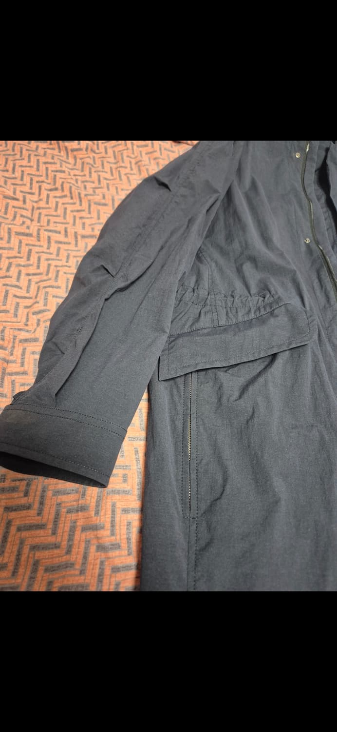 타임옴므 후드 롱 야상점퍼 상품이미지3