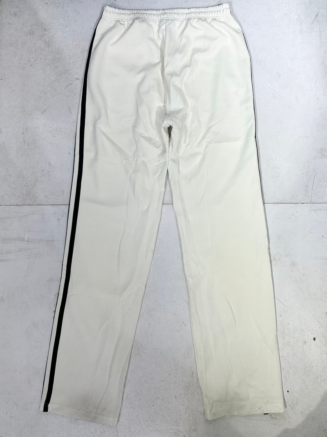 플레이보이 와이드 화이트 사이드 라인 추리닝 바지 댄스 트레이닝 팬츠 L 상품이미지5