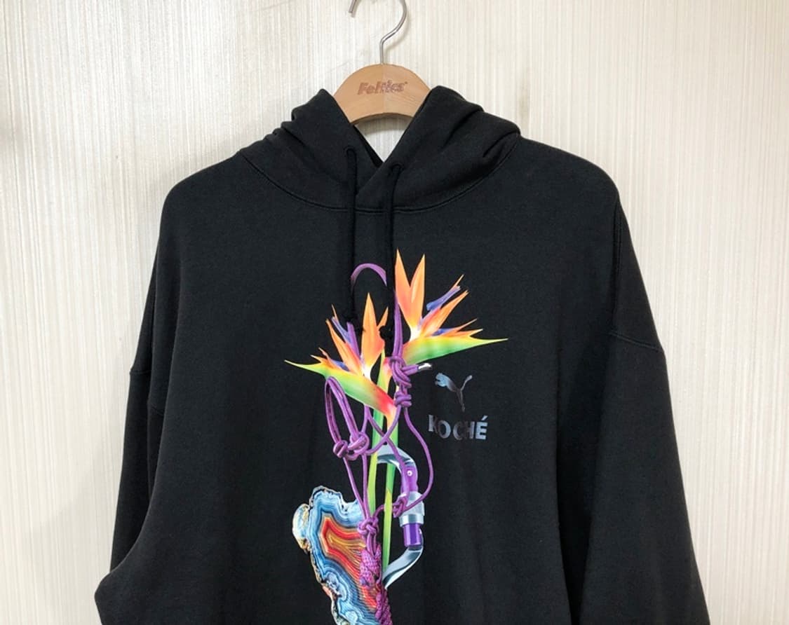 푸마X코쉐(코셰)KOCHE 콜라보후디/블랙 L(해외) 상품이미지2