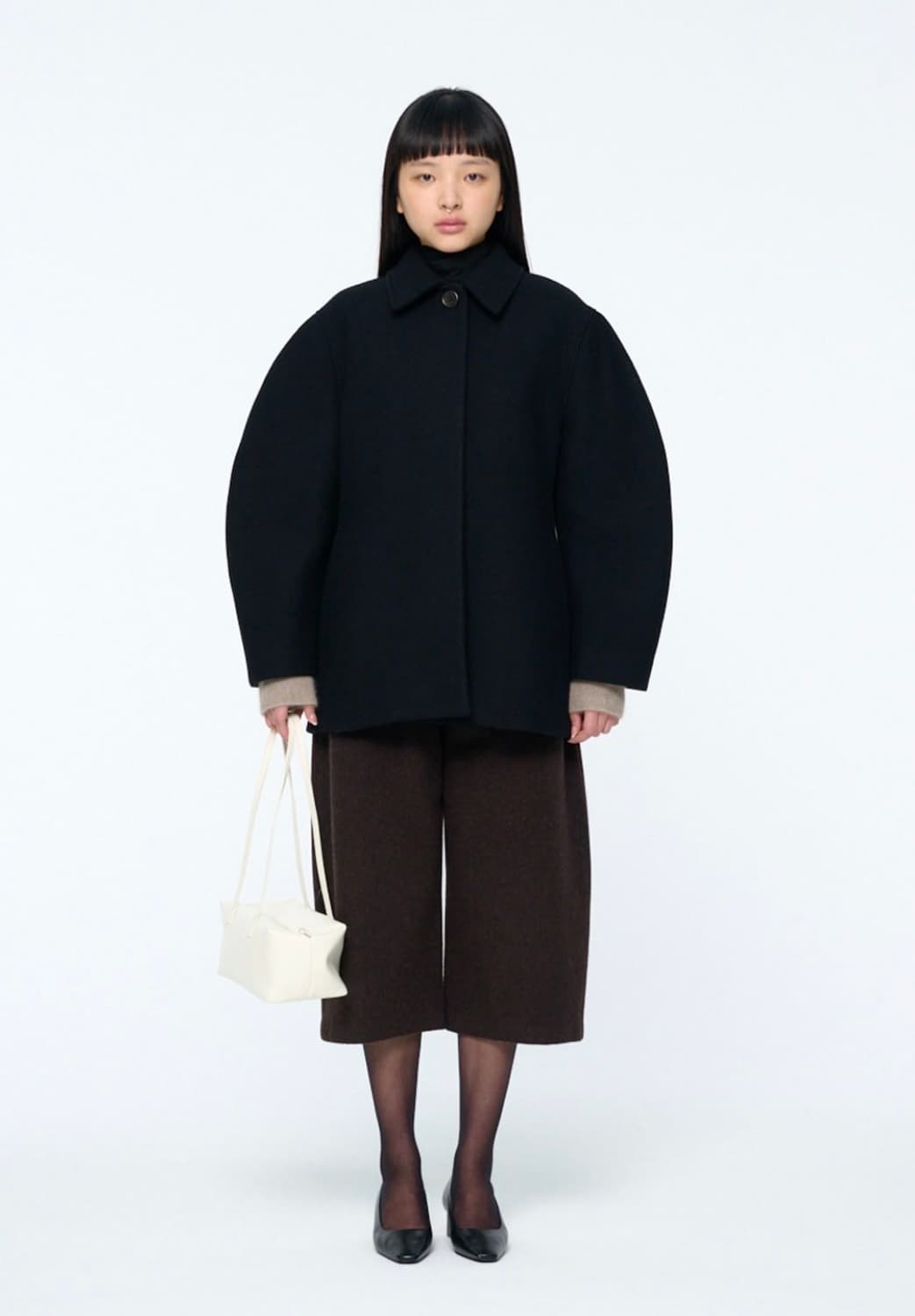 아모멘토 아워글래스 하프코트  상품이미지1