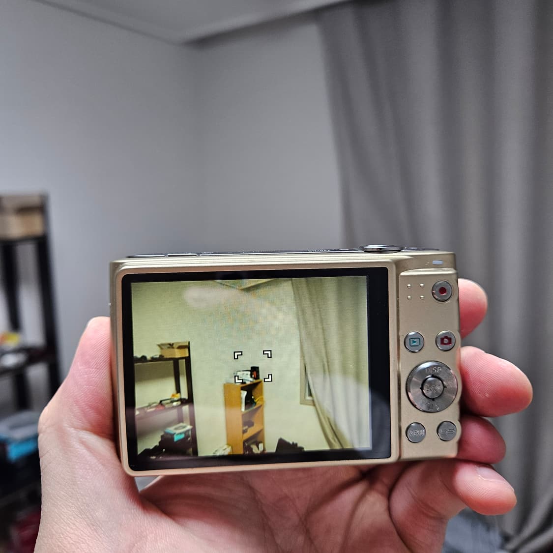 [태연 방지민 디카] 카시오 엑슬림 EX-Z400 골드 빈티지 디카 상품이미지3