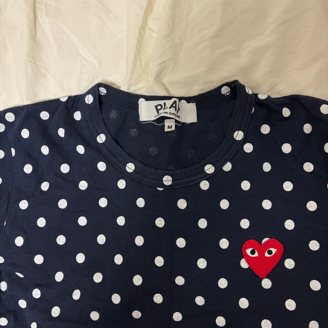 꼼데가르송 도트티셔츠 상품이미지2