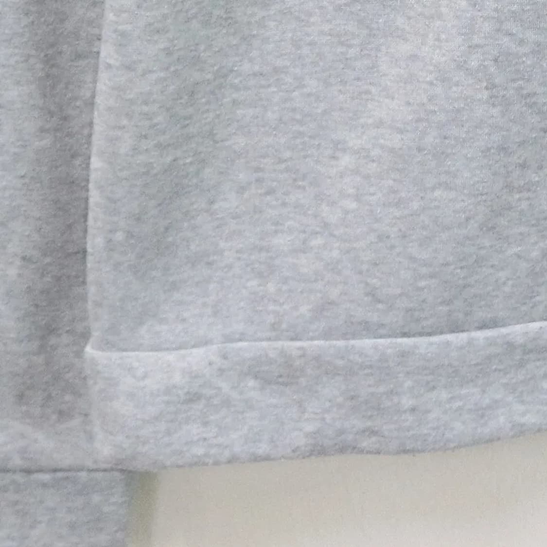 그레이 기모 후드 집업 61397 상품이미지5