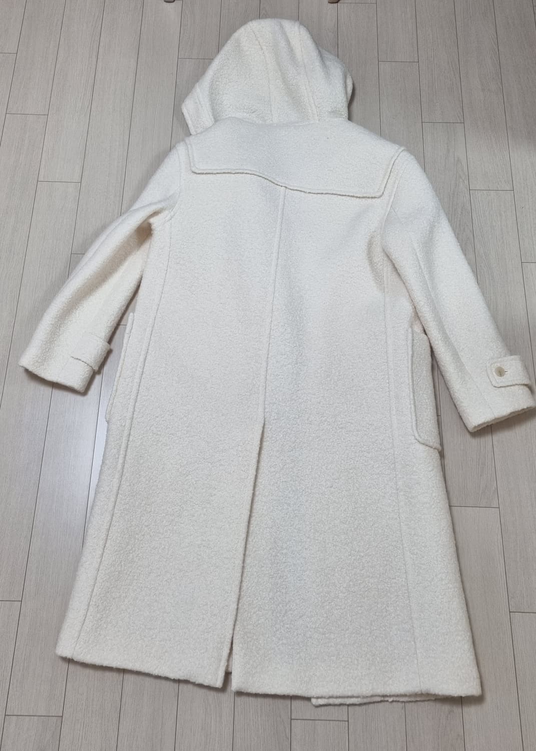 mixxo 미쏘 후드 더플 롱 코트 코트 롱코트 떡볶이코트 상품이미지3