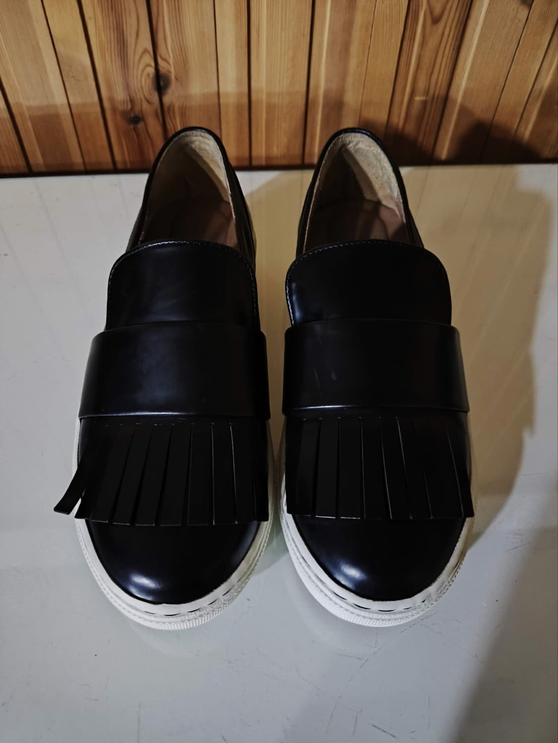 230mm 한섬 마인 프린지 슬립온 테슬 로퍼  상품이미지2