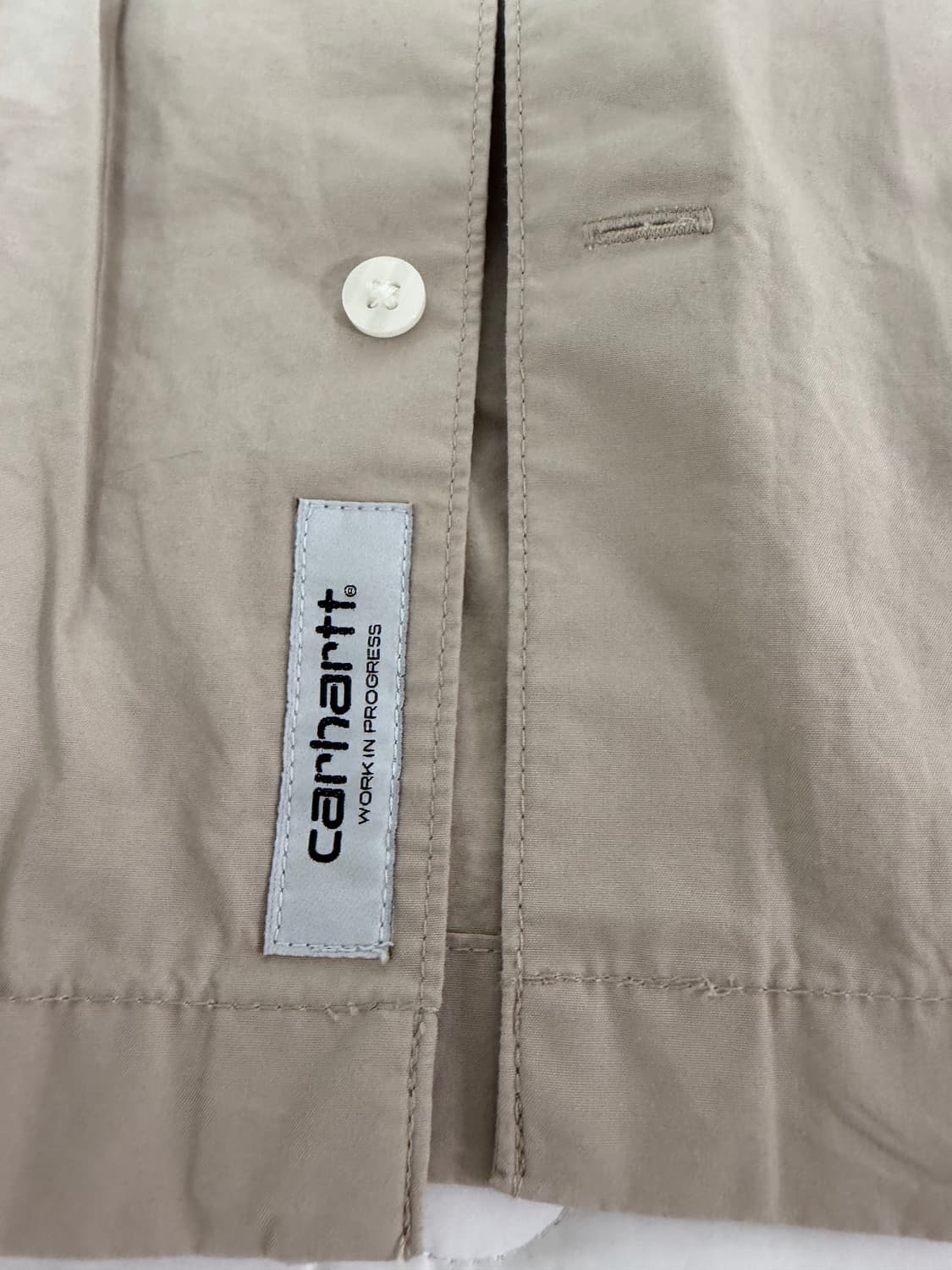 칼하트 윕 워크 셔츠 샌드컬러 XXL 상품이미지2