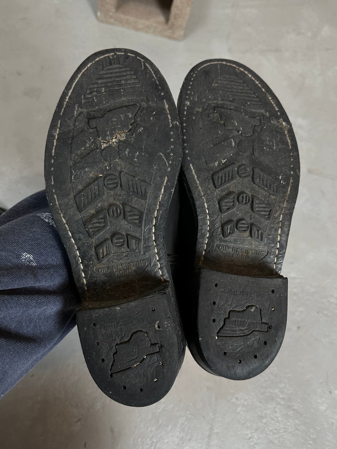 OG USA Made 레드윙 968 엔지니어 부츠 상품이미지8