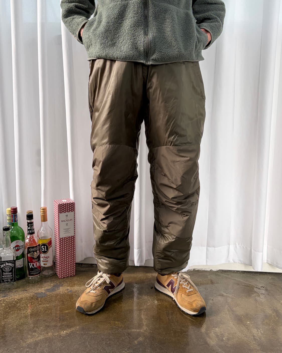 [XL]파타고니아 MARS LV7 micro puff 팬츠 알파 그린 상품이미지9