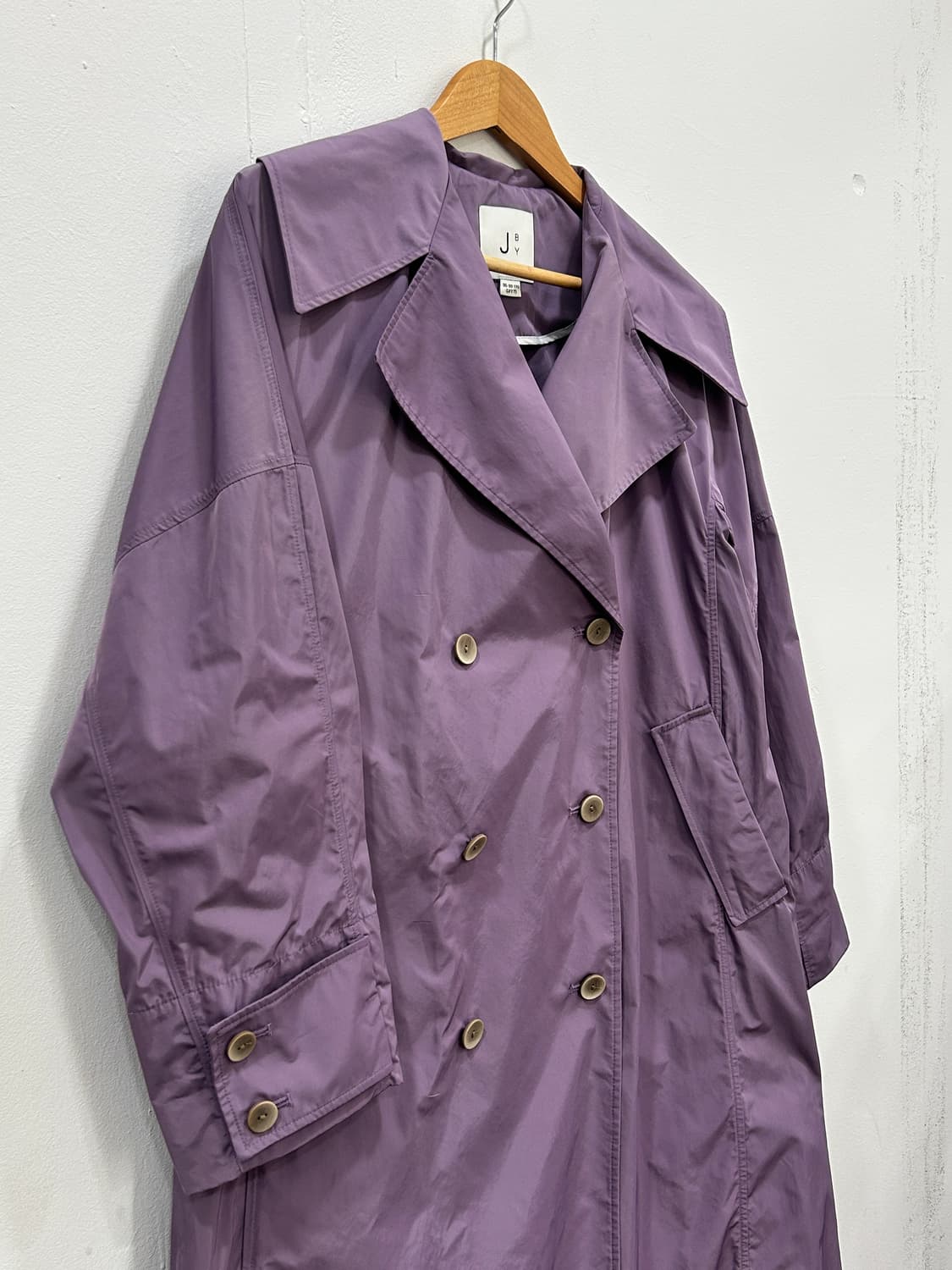 J BY 제이바이 퍼플 트렌치코트 77-날씬88 상품이미지3