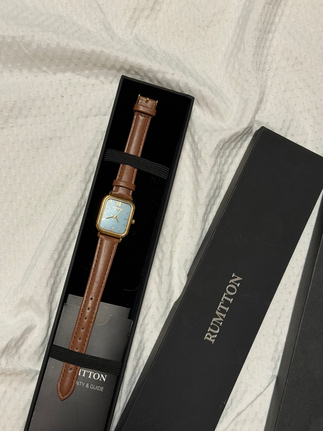 럼튼 하버 레더 워치 새상품 상품이미지1