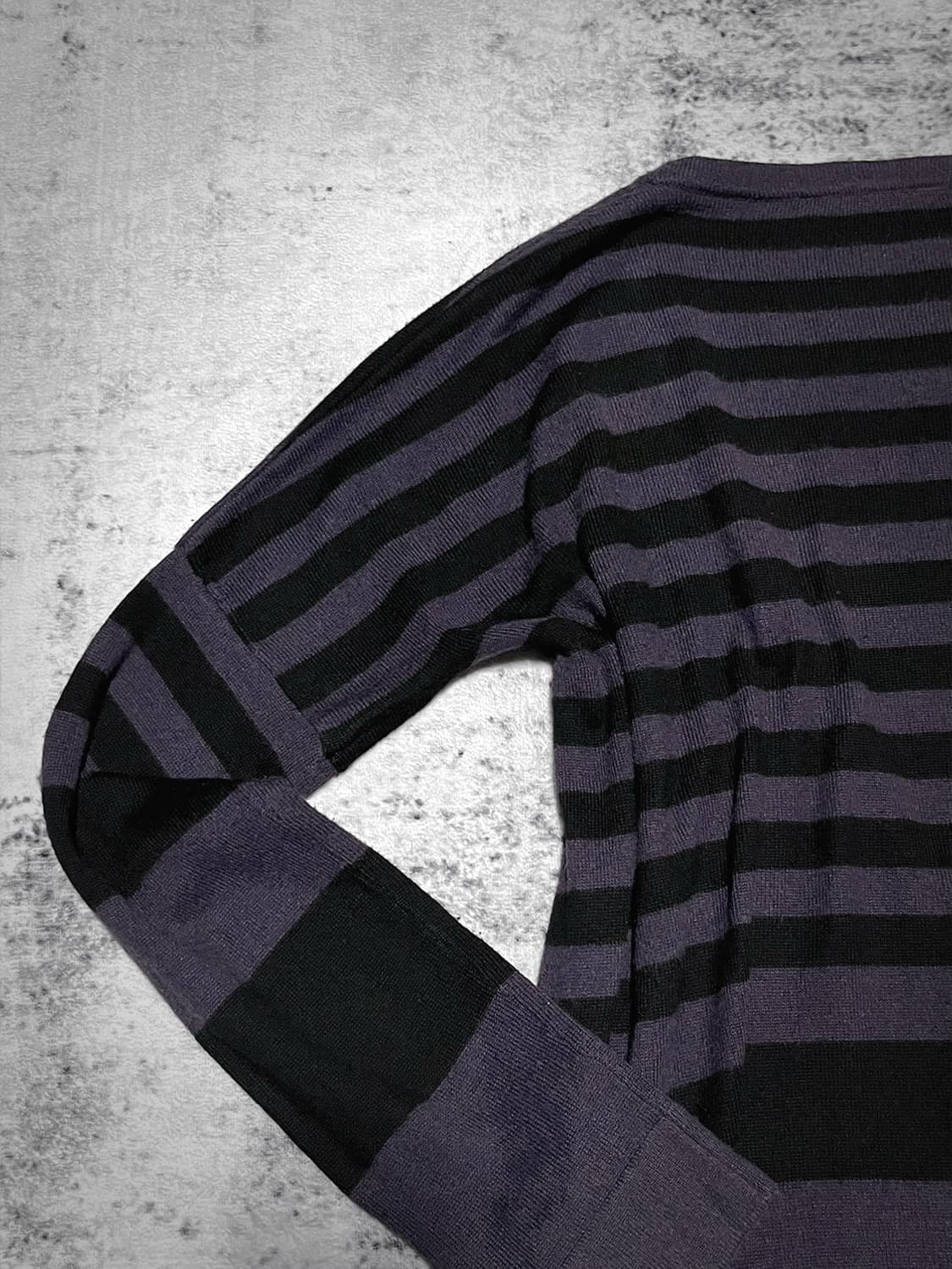 (moussy) 00s punk striped cardigan  상품이미지7