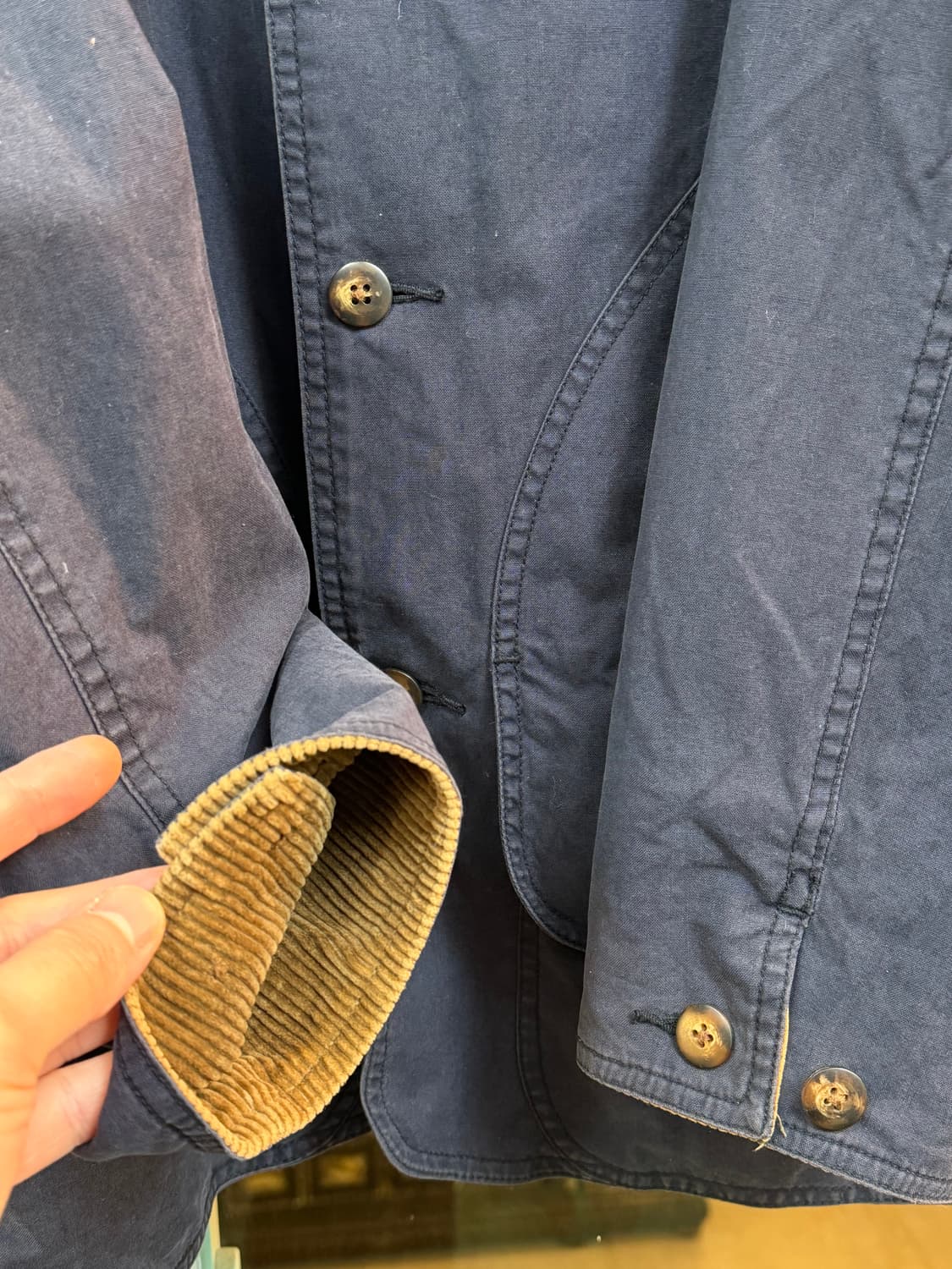 Banana Republic 90s 콘트라스트 헌팅 자켓 L 상품이미지4