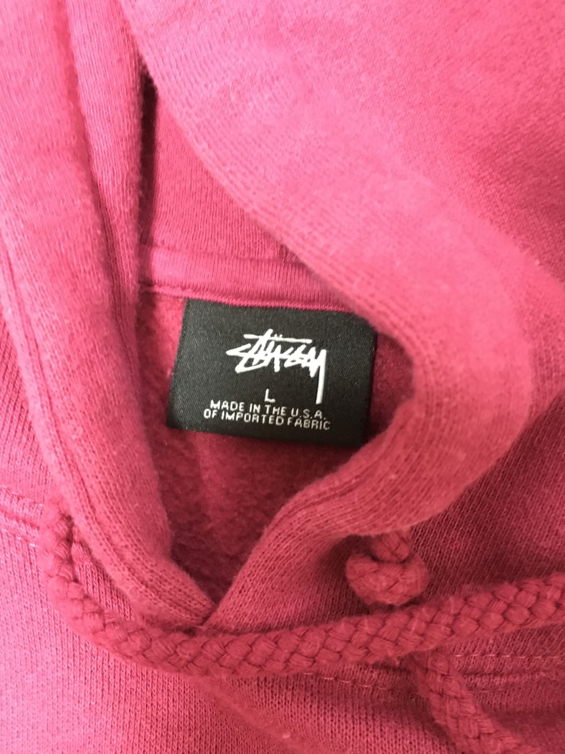 Made in USA 스투시 후드티 상품이미지3