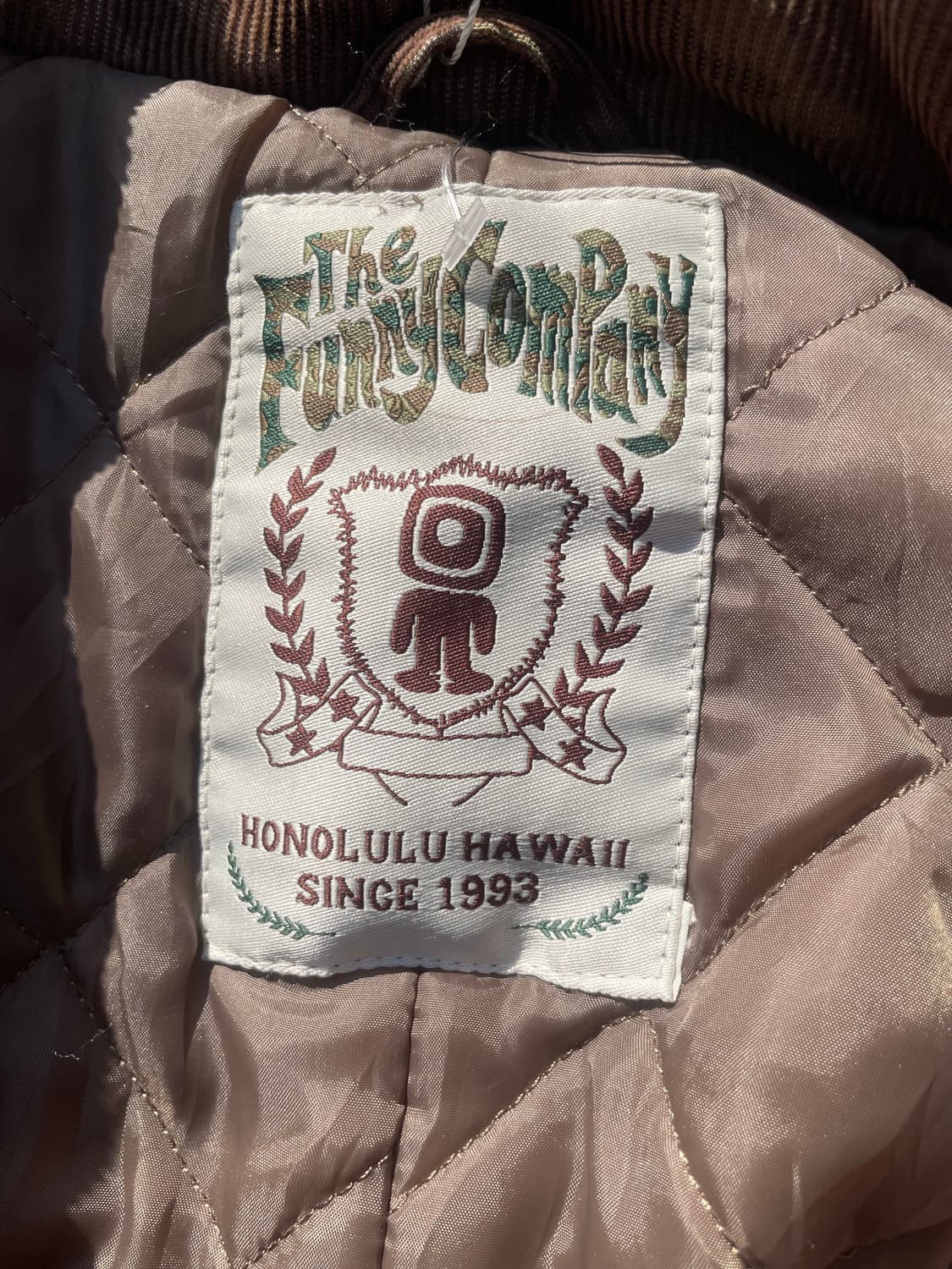 하와이안 코듀로이 브라운 카모 필드자켓 상품이미지10