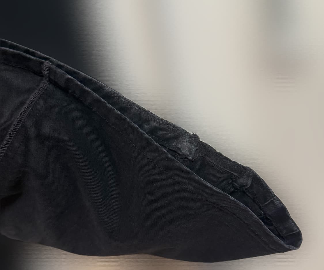 폴리테루 사이드 집 고시마 팬츠 블랙 3(L) 상품이미지3