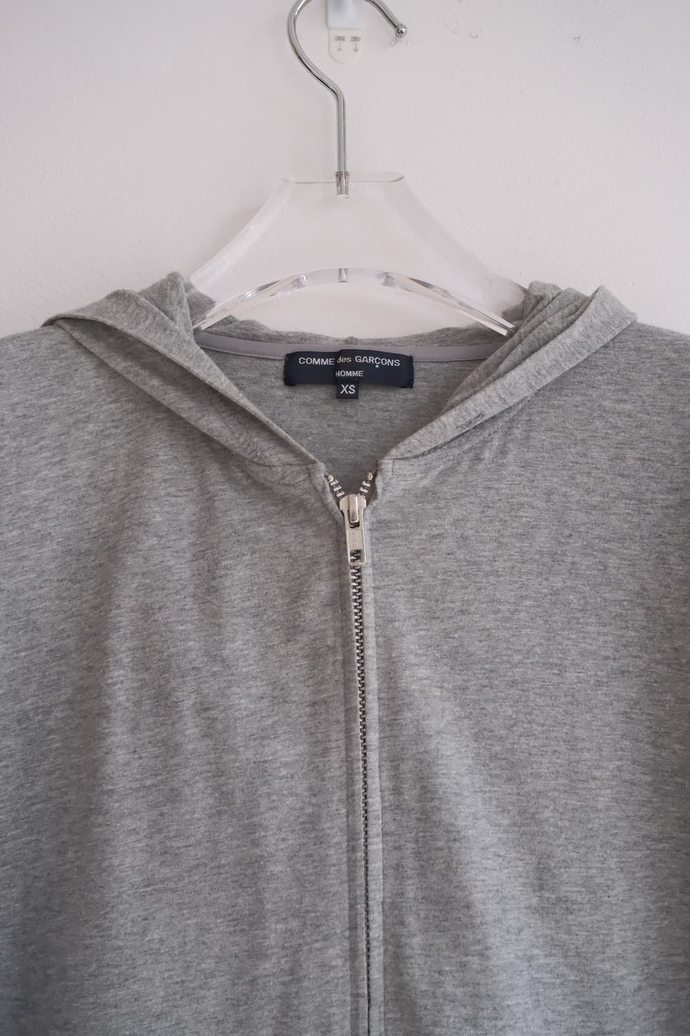 Exposed seam hood zip-up 상품이미지7