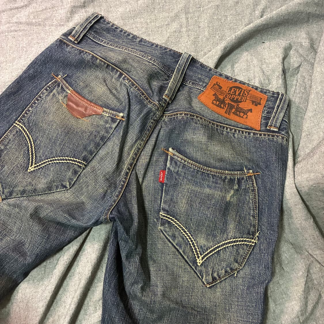 리바이스 카퍼 웨스턴 세미 부츠컷 상품이미지5