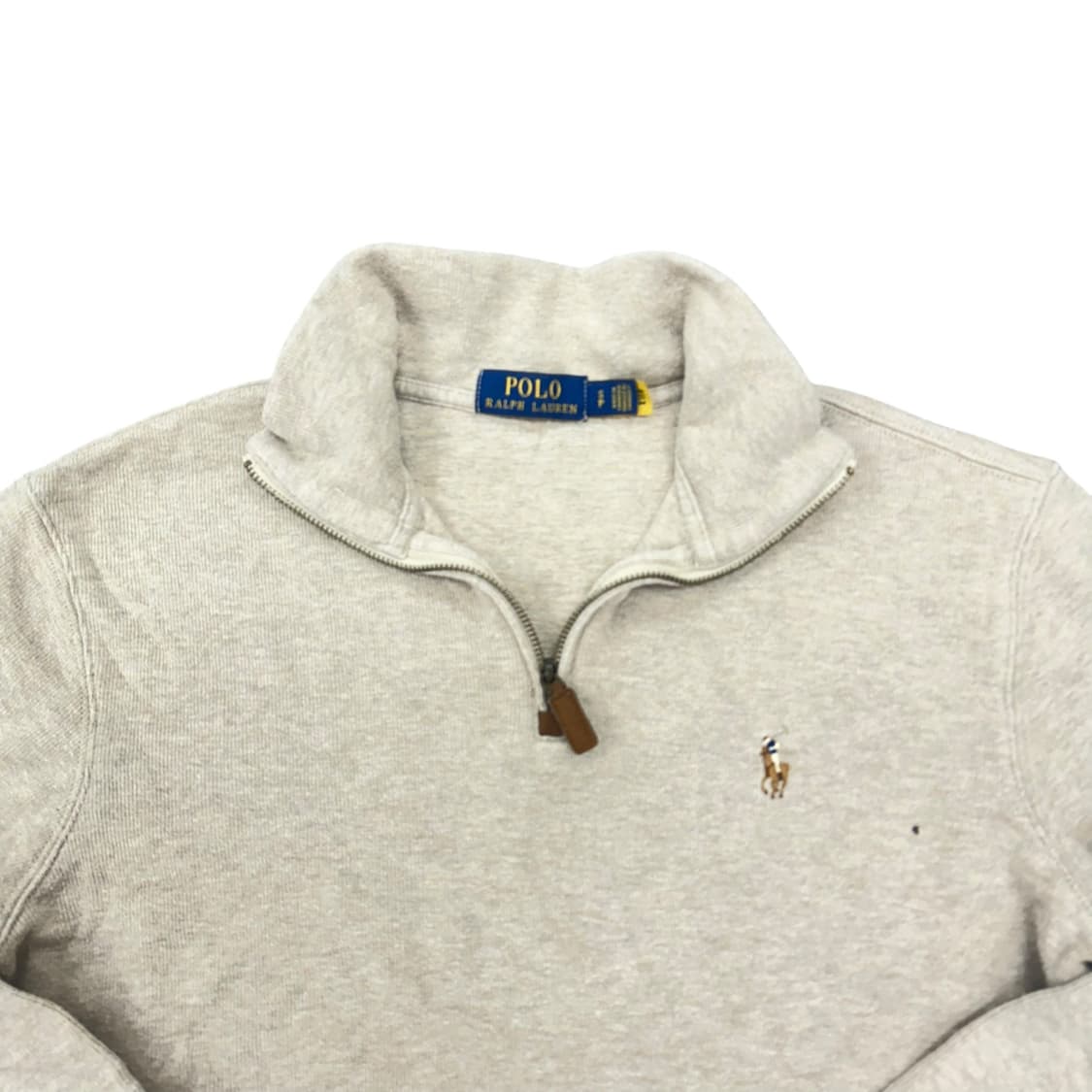 폴로 신형 큐알 반집업 니트 상품이미지2