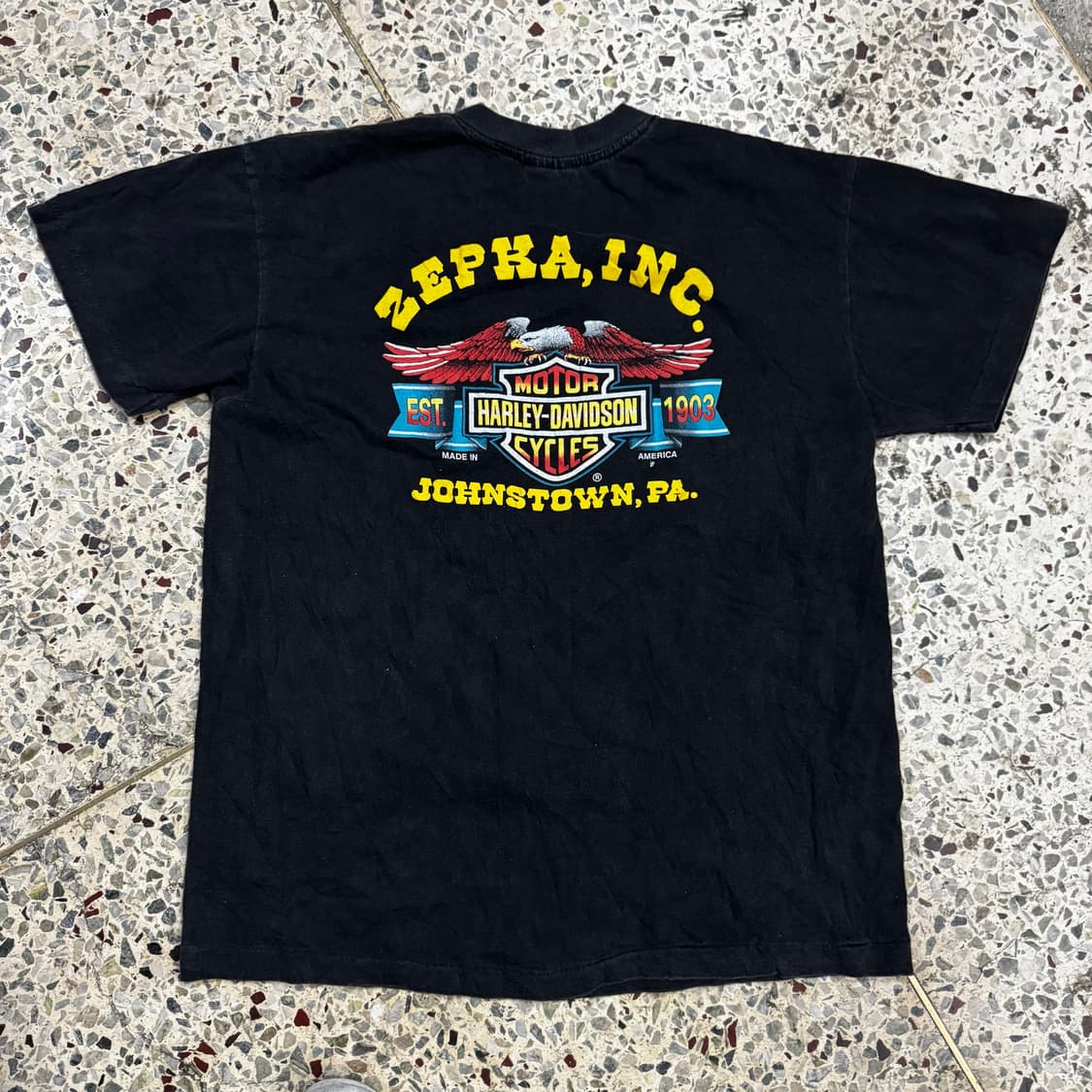 [L] 89 Harley davidson 할리데이비슨 프린팅 티셔츠 상품이미지2