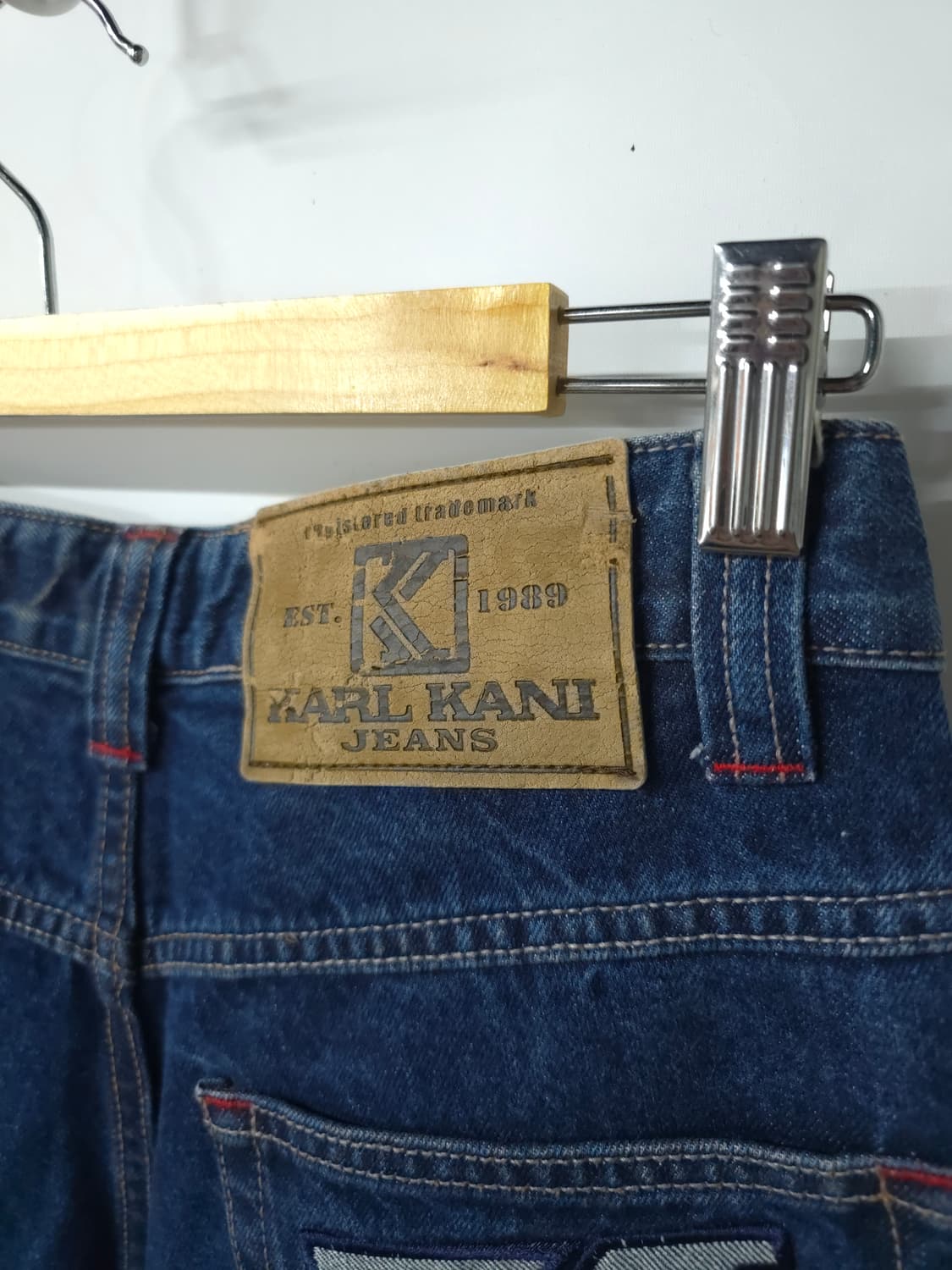 칼카니(Karl Kani) Y2K 데님팬츠(여성28) 상품이미지6