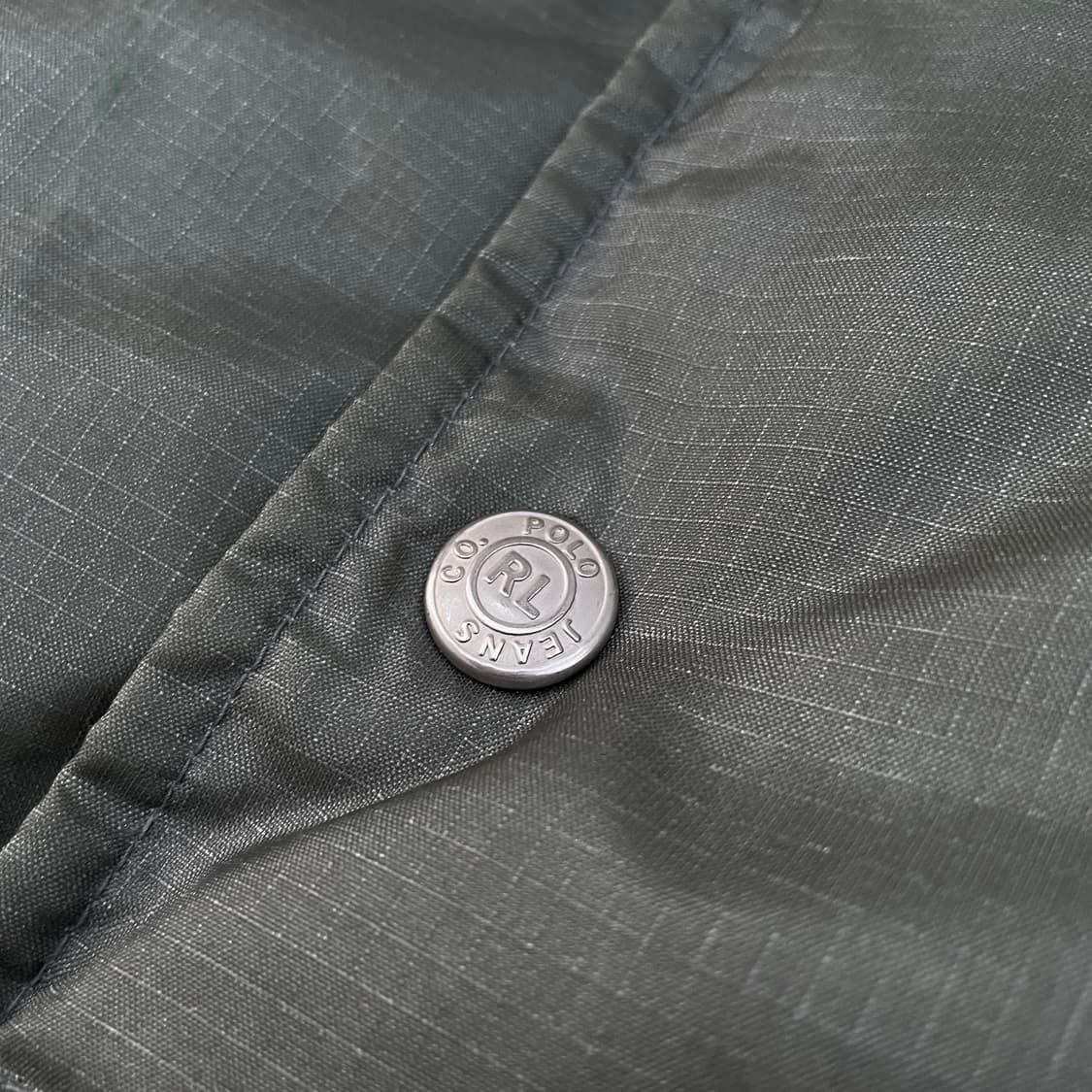 90s 폴로 올리브 그린 다운 푸퍼 자켓 올드스쿨 패딩 M L 상품이미지6