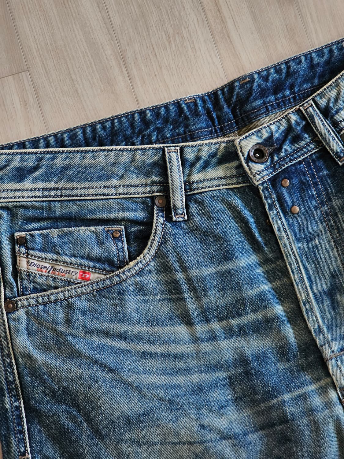 디젤 Narrot 워싱 청바지 W32 L32 상품이미지3