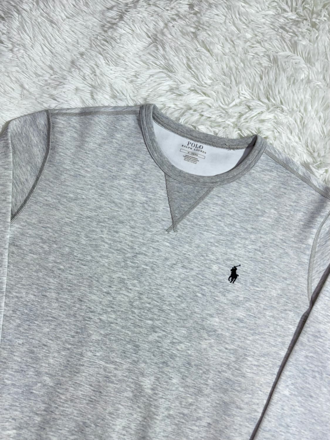 폴로 랄프로렌 라이트그레이 포니 맨투맨  상품이미지4