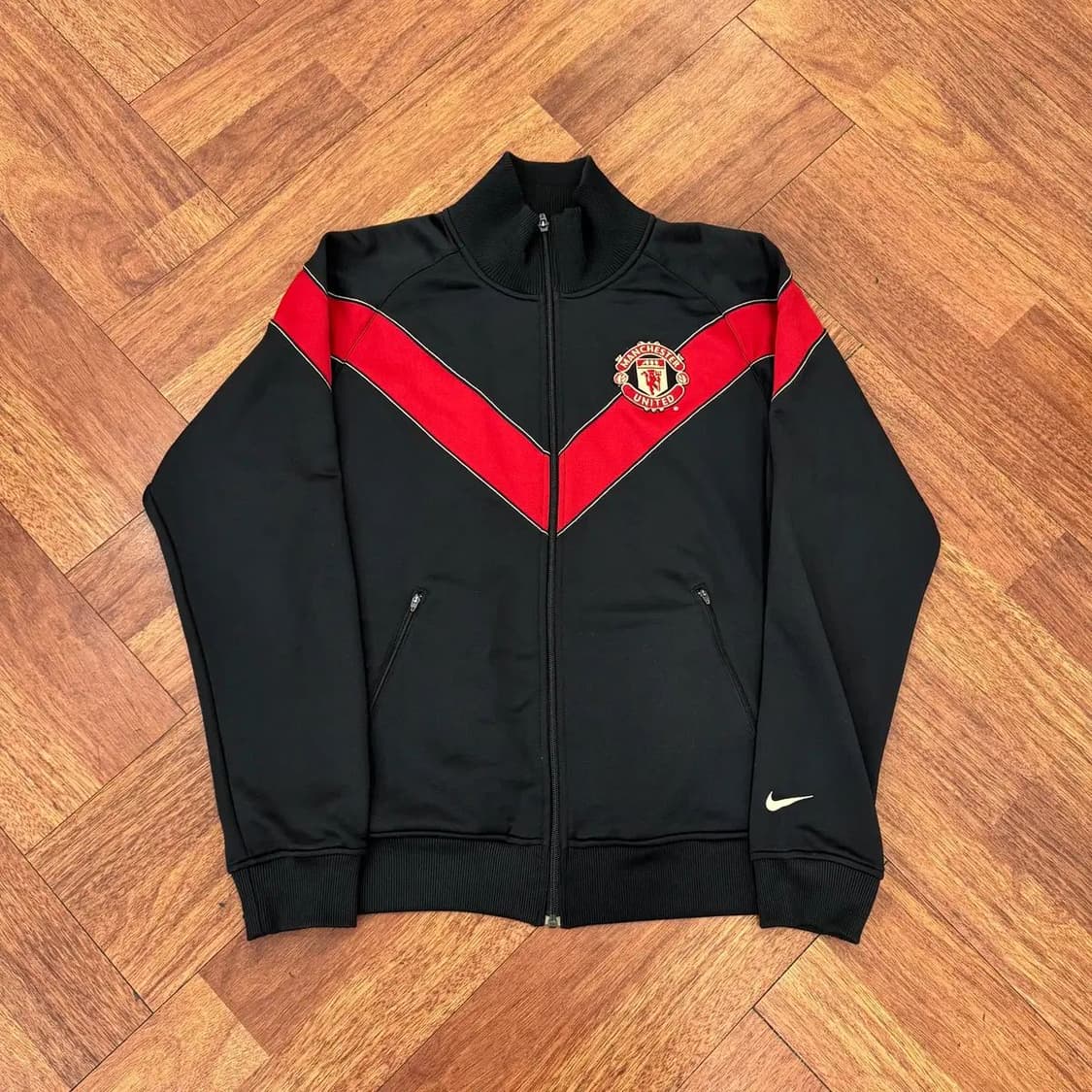 XL 나이키 맨체스터유나이티드 06/07 시즌 트레이닝 트랙탑 져지 상품이미지1