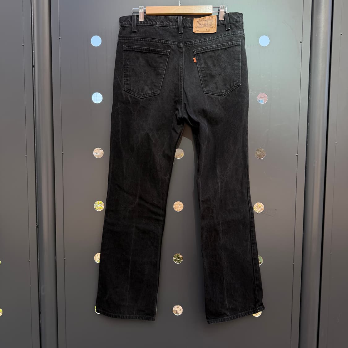 90s USA 빈티지 리바이스 517 블랙 W36 L32 상품이미지2