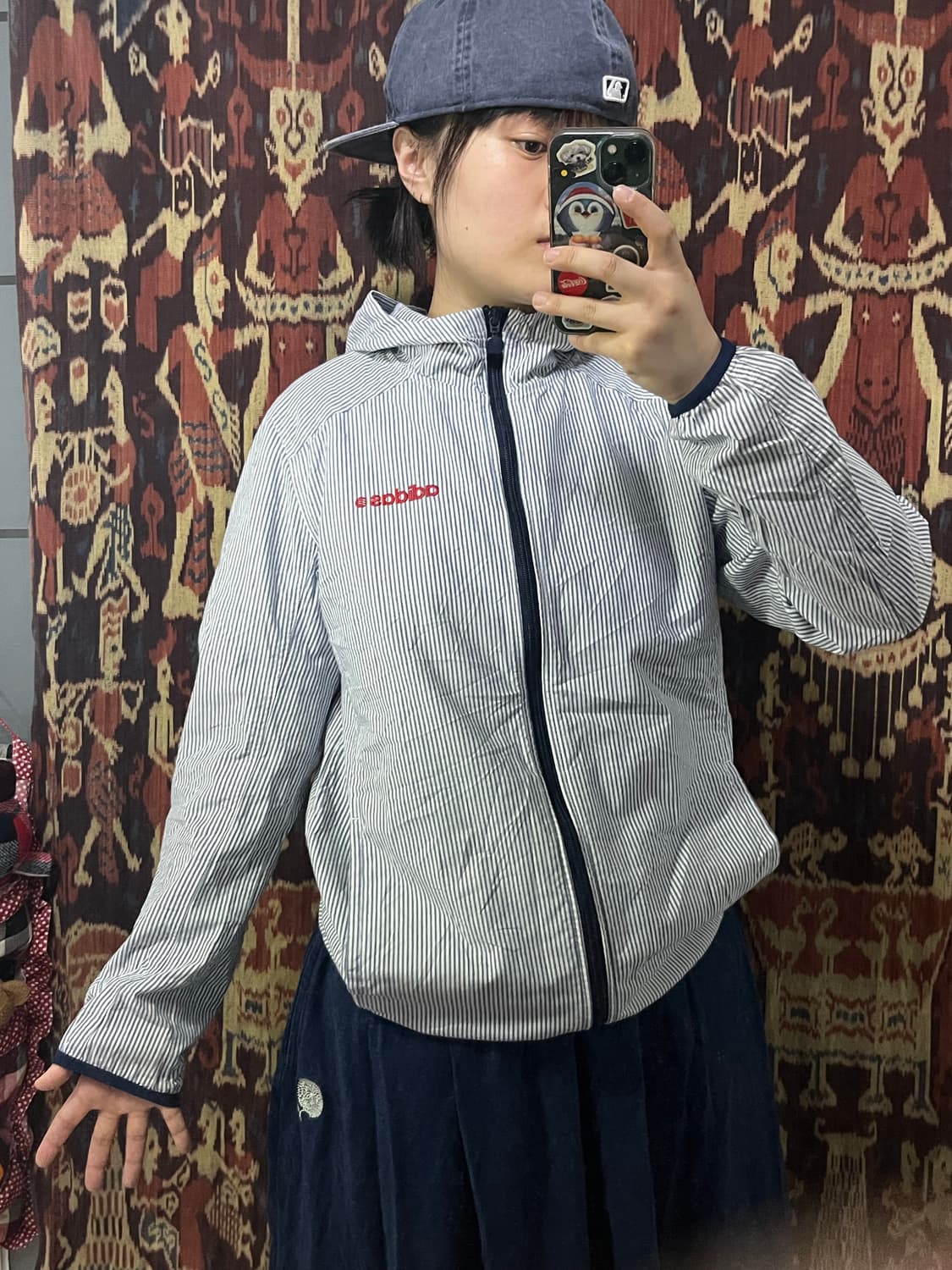 Adidas 스트라이프 후드 자켓 상품이미지4