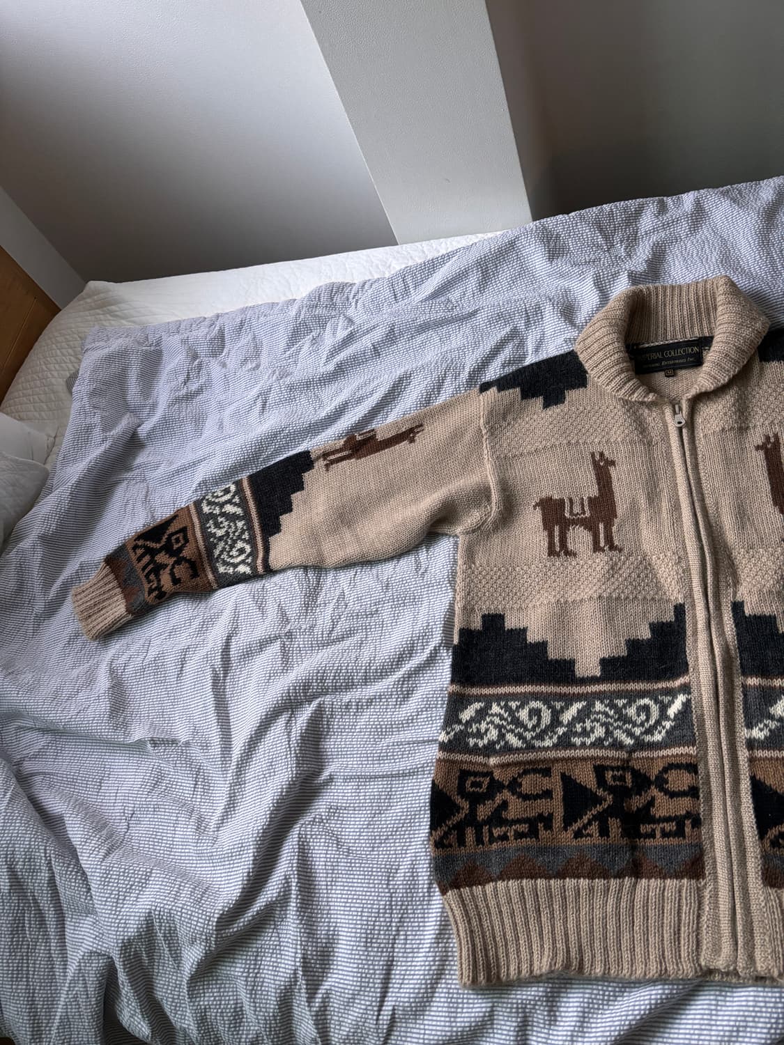 90s Japan Vintage 감성 × Andes 무드｜페루 알파카 1 상품이미지4