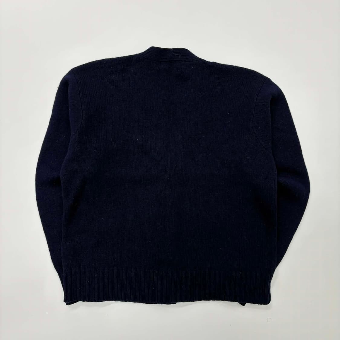 폴로 랄프로렌 네이비 100%울 투포켓 걸즈 니트 가디건(75) 상품이미지3